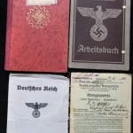 PAPERS PLEASE! A Group Of WWII Era NSDAP (NAZI) Papers And Identity Documents Certified By The Gettysburg Museum Of History