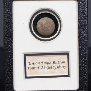 Authentic Union Eagle Button Recovered On The Gettysburg Battlefield