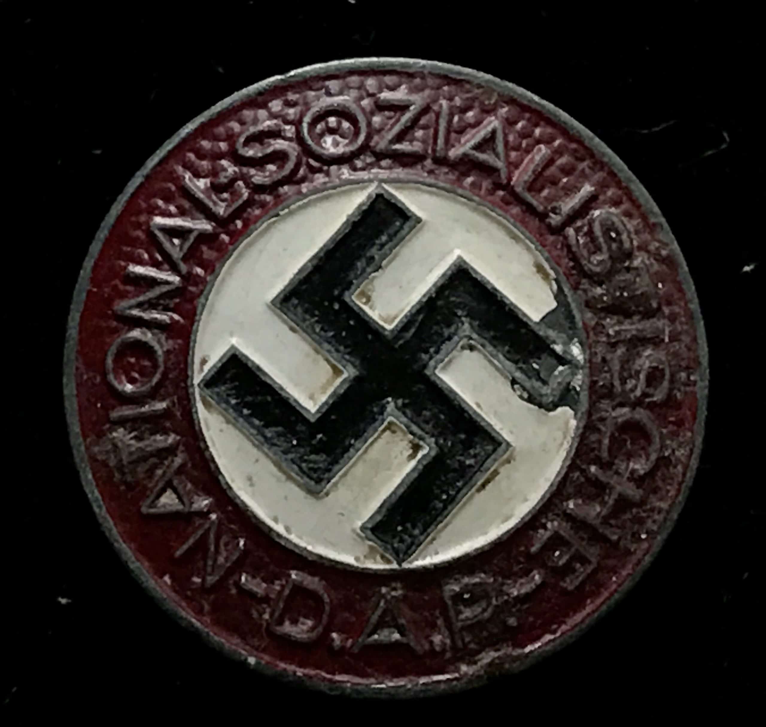 Discover Original NSDAP Party Badge at Gettysburg Museum