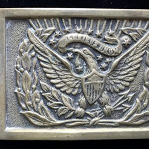 OUTSTANDING Original Civil War Union Officer's Eagle Sword Belt Plate (Non-Excavated) Certified By The Gettysburg Museum Of History