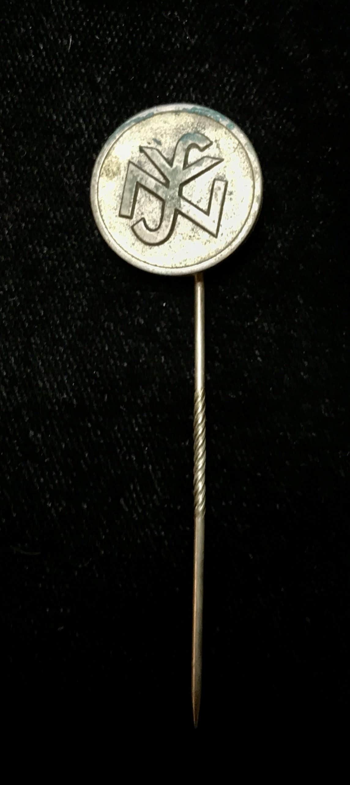 Certified WWII German NSV Member’s Stick Pin for Sale Authentic