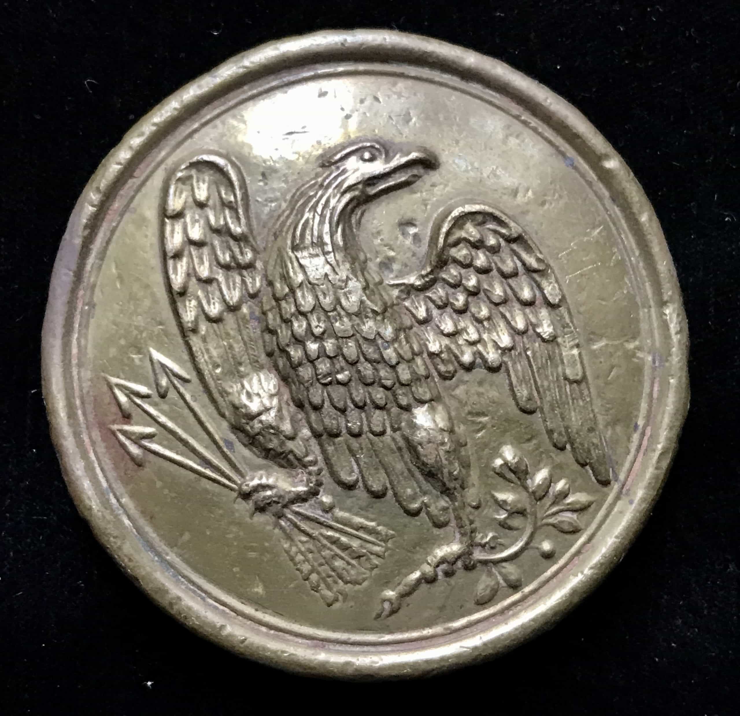 Union Eagle Breast Plate for Sale Combat Worn Gettysburg Museum