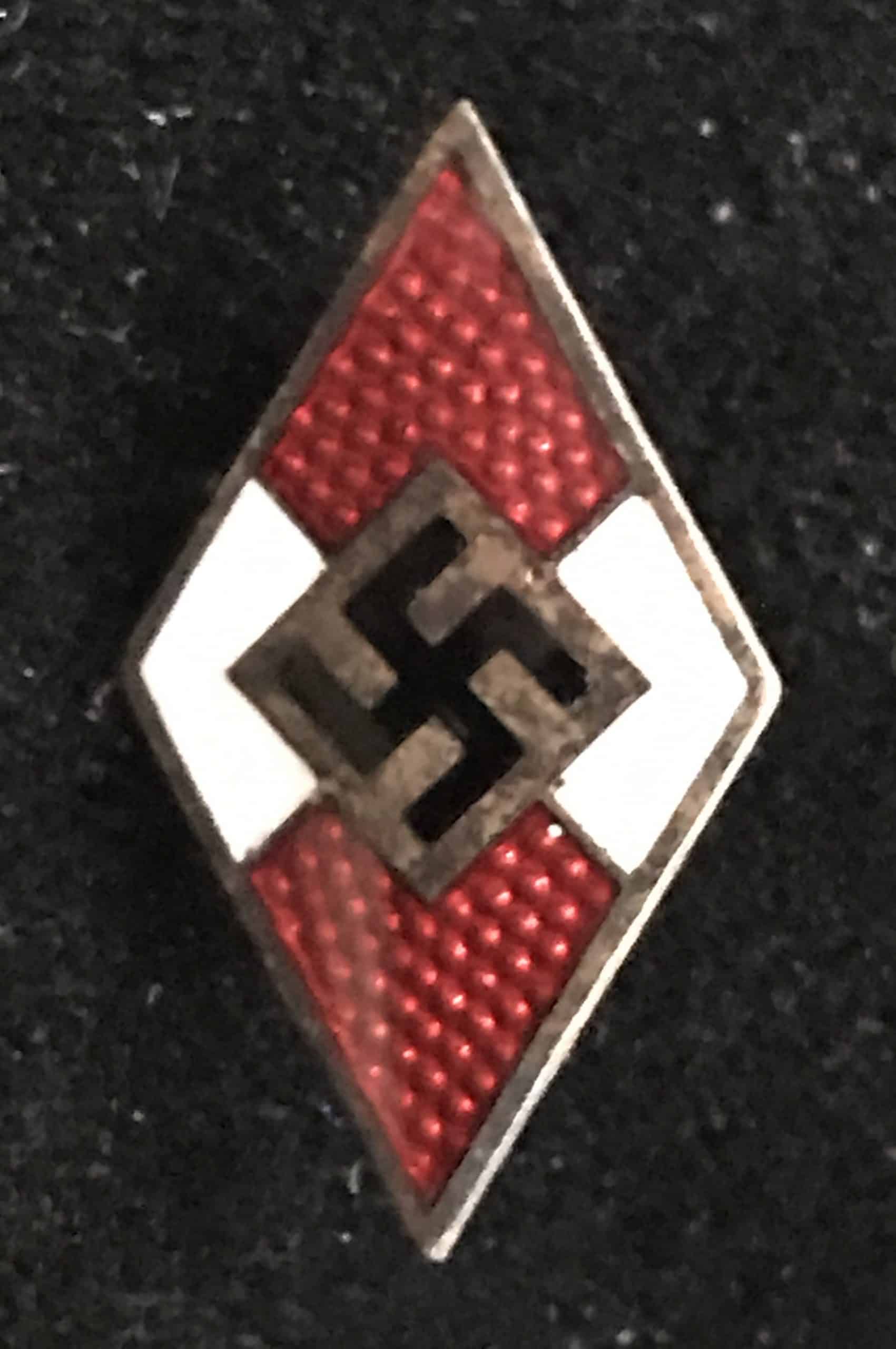 Explore Authentic WWII Hitler Youth Pin from U S Veteran