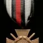 Original WWI German Combat Cross Of Honor 1914-1918 With Ribbon Certified By The Gettysburg Museum Of History