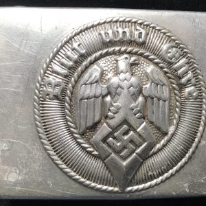 Original German Hitler Youth Belt Buckle Brought Home By A U.S. Veteran Certified By The Gettysburg Museum Of History