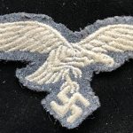 Original WWII German Luftwaffe (Airforce) Enlisted/NCO Breast Eagle (Hoheitsabzeichen) Certified.