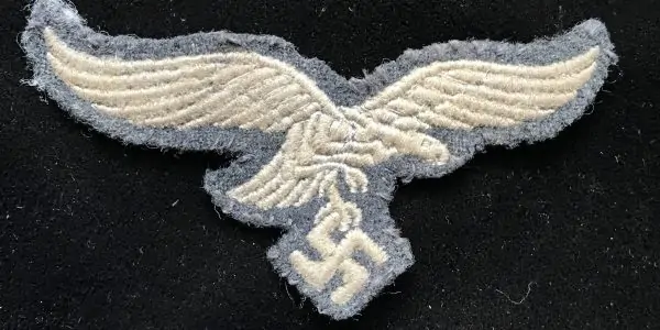 Original WWII German Luftwaffe (Airforce) Enlisted/NCO Breast Eagle (Hoheitsabzeichen) Certified.