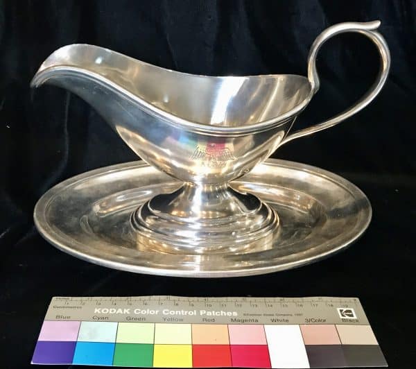 Mega Rare Adolf Hitlerâ€™s Personally Owned Formal Pattern Silver Gravy Boat Taken From The Eagleâ€™s Nest By A U.S. Soldier 101st Airborne Certified