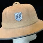 Mega Rare Authentic Waffen SS Tropical Helmet Brought Home By A U.S. Veteran Certified