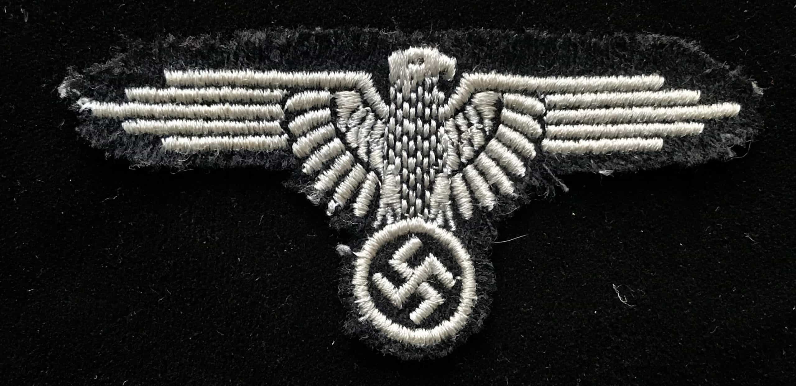 WWII German Waffen SS Sleeve Eagle for Sale | Gettysburg Museum