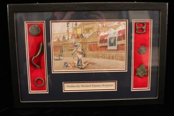 Deluxe Authentic Ancient Roman Artifact Collectors Box Set