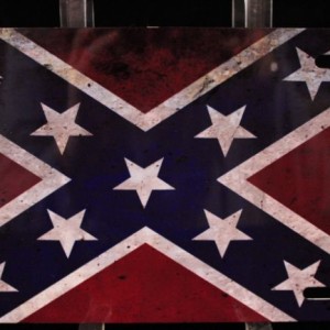 Confederate Flag License Plate