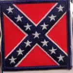 Confederate Battle Flag Patch