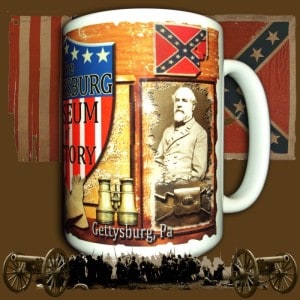 Large Gettysburg Museum Of History 15 oz. Mug Made In The U.S.A.!