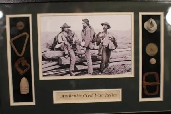 Original Authentic Civil War Relic Deluxe Collectors Gift Set