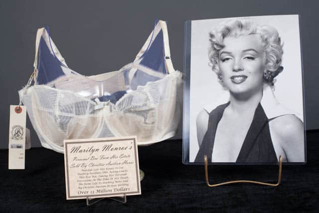 marilyn monroe personal items