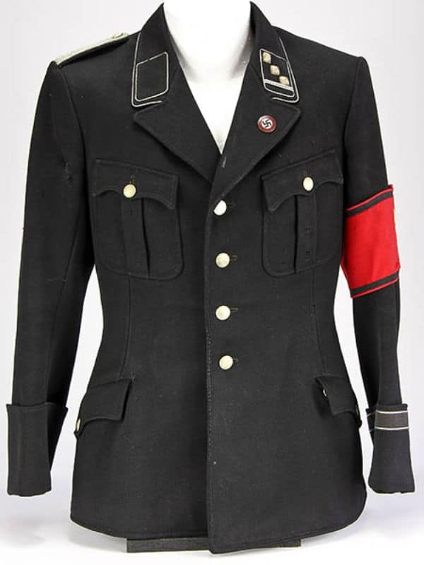 WWII Era German Early Black Allgemeine SS Leader's Uniform for Sale
