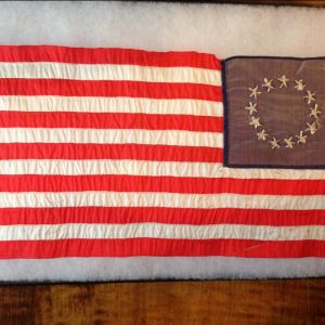 Historic Betsy Ross 13 Star U.S. Flag Made By Her Great-Granddaughter In 1916 Certified