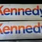 2 Original Kennedy Bumper Stickers From RFK's Assassination Ambassador Hotel 6/5/68