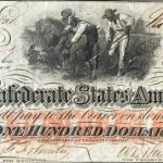 Authentic Rare $100 Slave Note Confederate Money Certified By The Gettysburg Museum Of History
