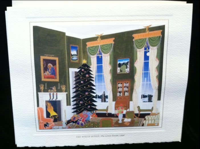 Signatures cyberhoot repudiation mezquita Set of 5 President Bill Clinton Presidential White House Christmas Cards