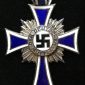 Original WWII Era German Motherâ€™s Cross Ehrenkreuz der Deutschen Mutter In Silver Certified
