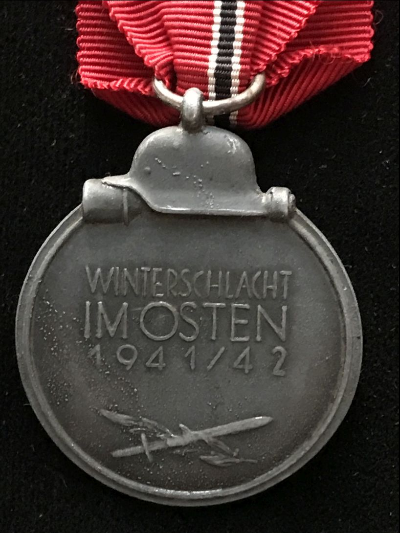 Original WWII German Russian Front Medal: U.S. Veteran Acquired | Certified