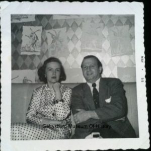 Jack Ruby's Personally Owned Unpublished Original Snapshot With Stripper From His Club