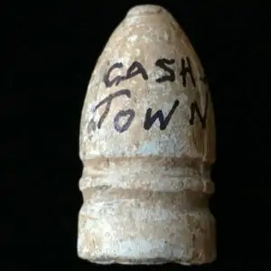Original Confederate Two Ring Bullet Recovered At Cashtown (Gettysburg Campaign)