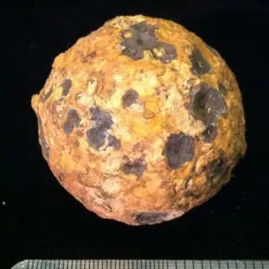 Original Civil War Canister (Cannon Ball) From Pickett's Charge Battle Of Gettysburg