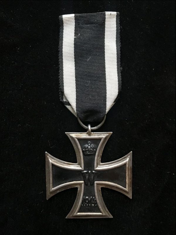 Original WWI 1914 Iron Cross 2nd Class Medal Certified By The Gettysburg Museum Of History
