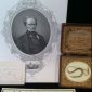 A Copious Lock Of Henry Clay's Hair And Autograph With Period Provenance In Case
