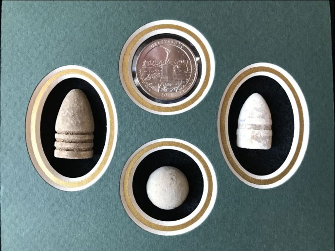 civil war commemorative coins collectible set Gettysburg