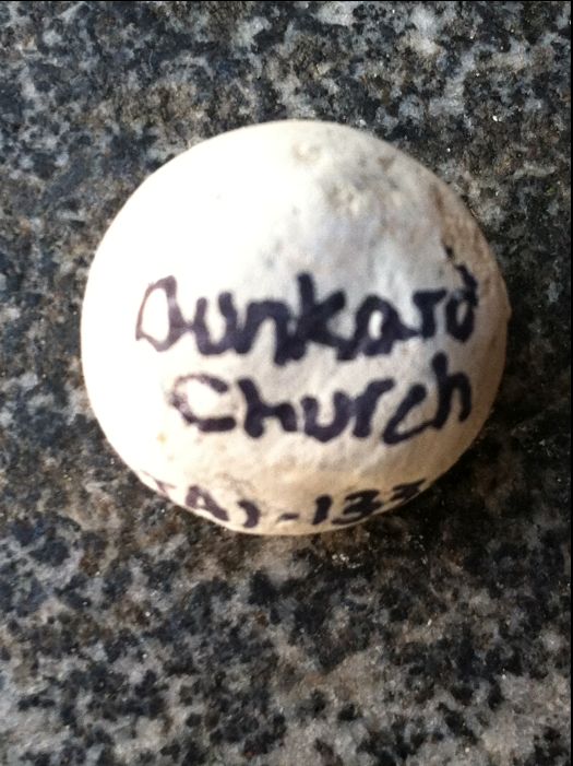 Original Fired Civil War Musket Ball From Dunker Church Antietam Battlefield Recovered By Dean Thomas