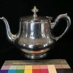 Adolf Hitler's Personal Formal Pattern Silver Tea Pot By Wellner Recovered By A U.S. Veteran Certified By The Gettysburg Museum Of History