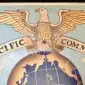 Original Hand Painted Podium Crest From JFK's Historic Speech Aiea Hawaii 1961