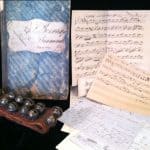 Original Handwritten Song Sheet From Ford's Theater (Lincoln Assassination) Certified