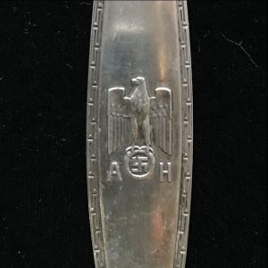 Mega Rare Adolf Hitlerâ€™s Personally Owned Formal Pattern Silver Serving Gravy Ladle Taken From The Eagleâ€™s Nest By A U.S. Soldier 101st Airborne Certified