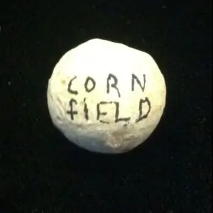 Authentic Civil War Musket Ball Recovered At Millerâ€™s Corn Field Antietam Recovered By Dean Thomas
