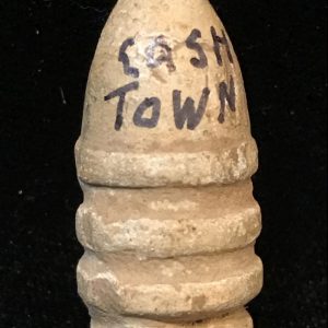 Original Confederate Ringtail Sharps Bullet Recovered Cashtown (Gettysburg Campaign)