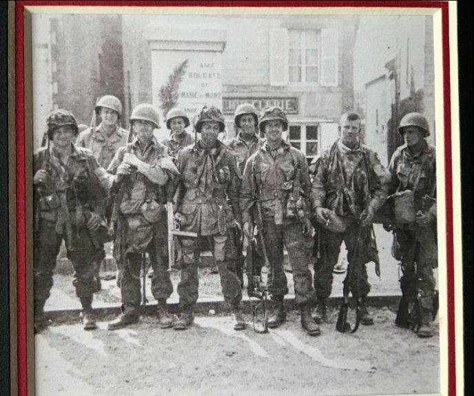St Mere Eglise WW2 Relics Found Airborne Area Normandy Display