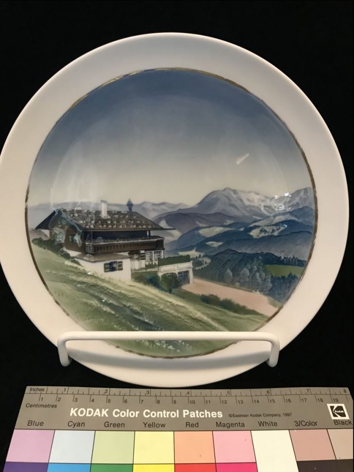 Haus Wachenfeld Plate - Hitler's Home at Berghof