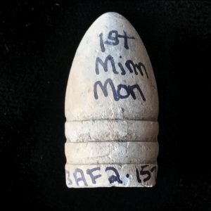 Authentic Civil War Bullet Recovered At The 1st Minnesota Monument Gettysburg Certified