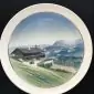 Original 1930's Plate Of Adolf Hitler's House The Berghof (Haus Wachenfeld)