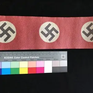 Original WWII Period NSDAP (Nazi) Party Decorative Roll Of Swastikas For Event Certified