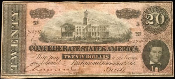 civil war money