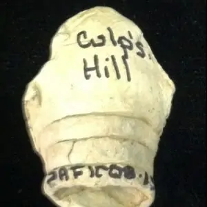 Authentic Impact Civil War Bullet Recovered At Culp's Hill Gettysburg Battlefield