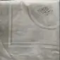 Original SK Monogram Table Cloth Captured From Schloss Klessheim By A U.S. Captain Certified
