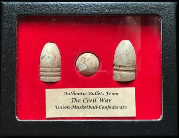 Bullets from the Civil War Union, Musket Ball | Gettysburg Museum