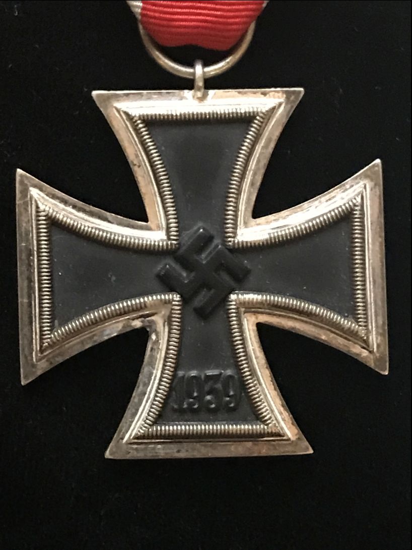 Original Wwii German Iron Cross Medal Certified And Authentic